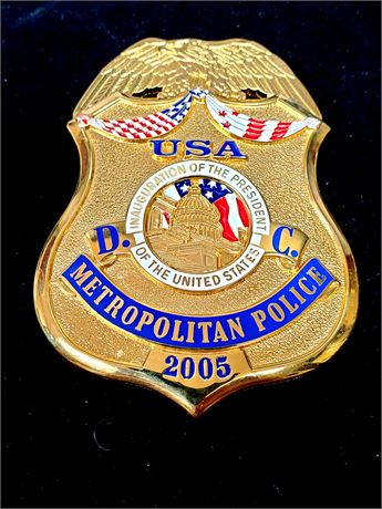 DC Metropolitan Police 2005 Presidential Inauguration