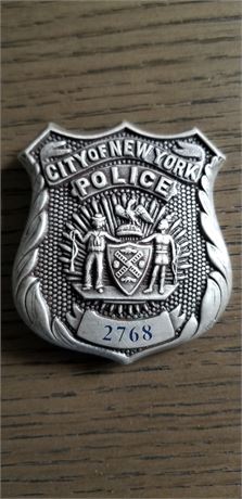 New York City Police Consolidation Shield 1898-1902