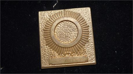 police badge blank security badge blank l  made of brass
