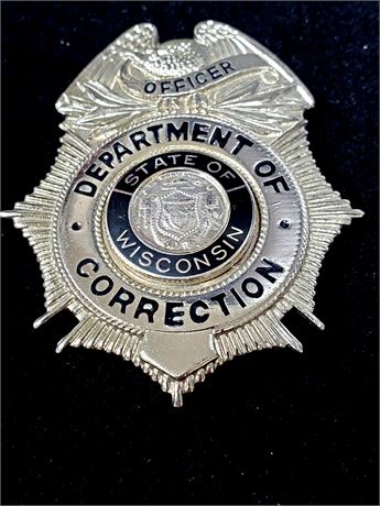 Wisconsin State Department of Correction Officer