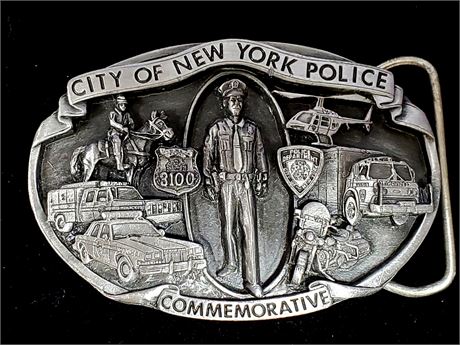 New York City (NYPD) Commemorative Belt Buckle # 244