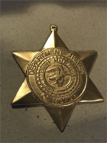 Illinois State Police Medal of Honor REDUCED