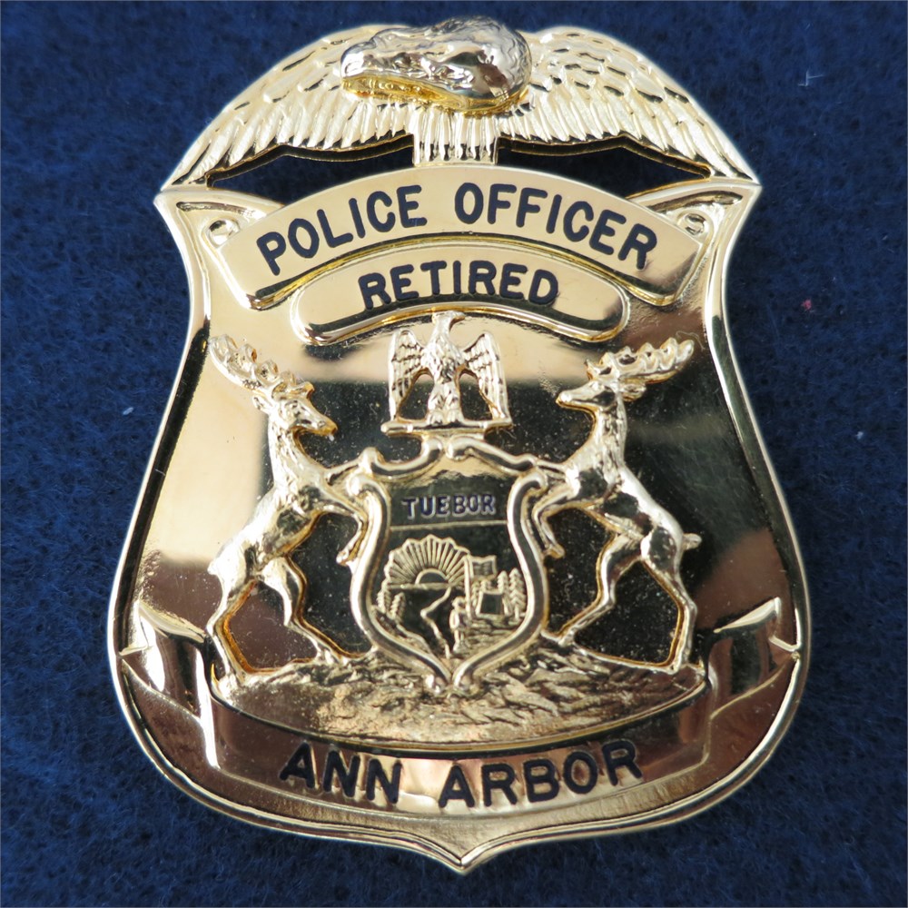 Collectors-Badges Auctions - Police - Retired - Wallet Badge – Ann ...
