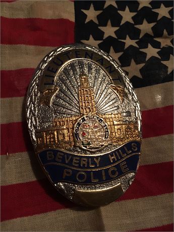 Beverly Hills California Police Lieutenant