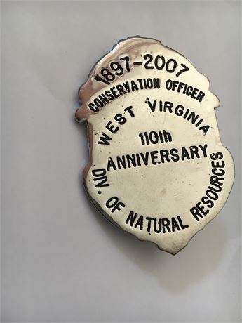 West Virginia State Conservation Officer Natural Resources 100th Anniversary