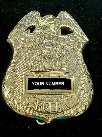 New York NYPD Sergeant # (Your Number)