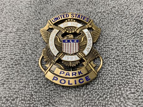 US Park Police 1993 inaugural badge