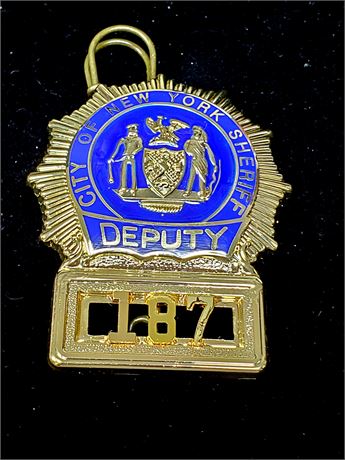 New York NYPD Sheriffs Deputy # 187
