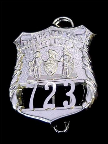 NYPD Officer Francis Muldoon Breast Shield # 723 (Car 54 Where Are You)
