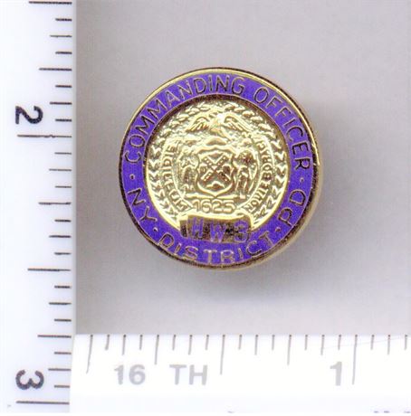 Highway 3 Commanding Officer Pin (New York City Police) from the 1980's