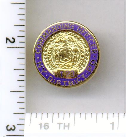 Transit District 23 Commanding Officer Pin (New York City Police - 1996)