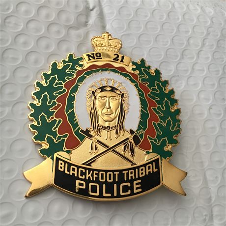 Blackfoot Tribal Police Badge