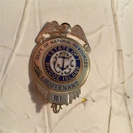 R.I. Department of Natural Resources Game Warden Lieutenant