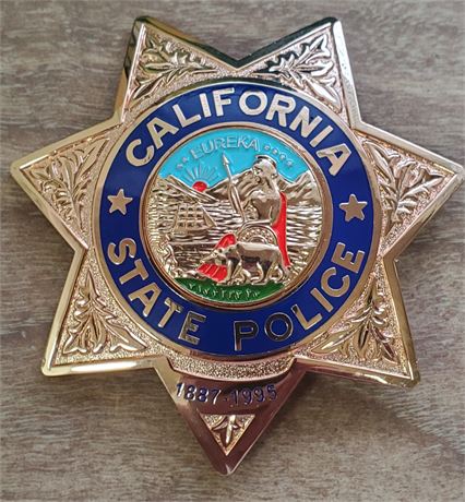 California State Police Commemorative Badge
