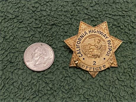 California Highway Patrol Officer Pin