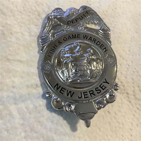 New Jersey Deputy Fish & Game Warden Badge
