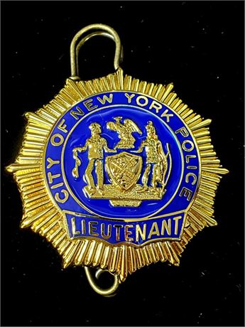 New York NYPD Lieutenant (various numbers)