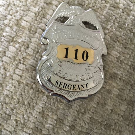 Minneapolis Police Department Sergeant Badge