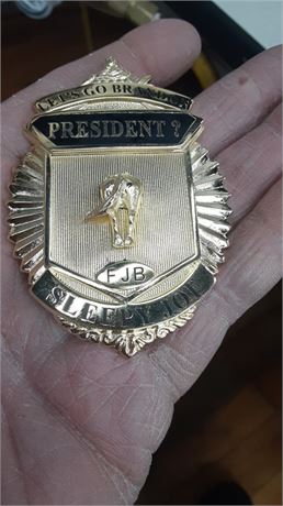 Sleepy Joe Biden Presidential Novelty badge