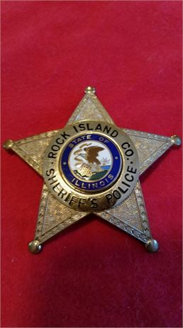 Rock Island county Illinois sheriff's police REDUCED