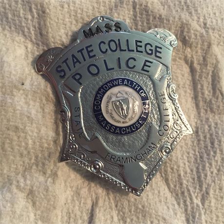 Framingham State College Massachusetts Police Badge