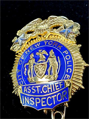 New York NYPD Assistant Chief Inspector