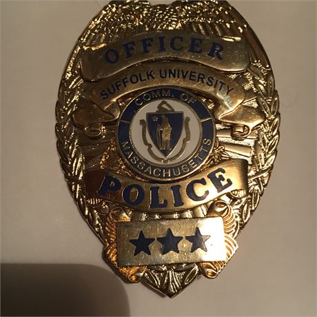 Suffolk University Massachusetts Police Officer