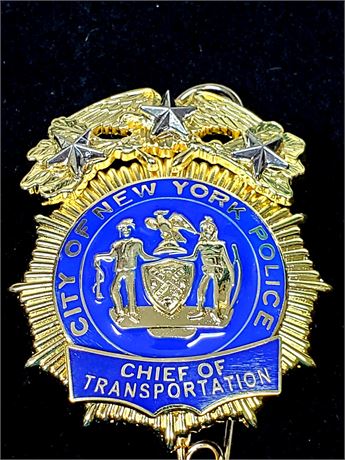 New York NYPD Chief of Transportation