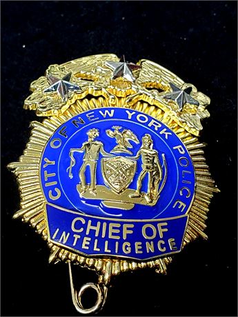 New York NYPD Chief of Intelligence