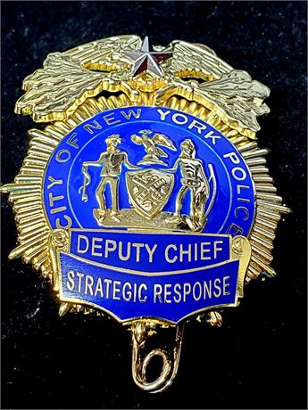 New York NYPD Deputy Chief Strategic Response