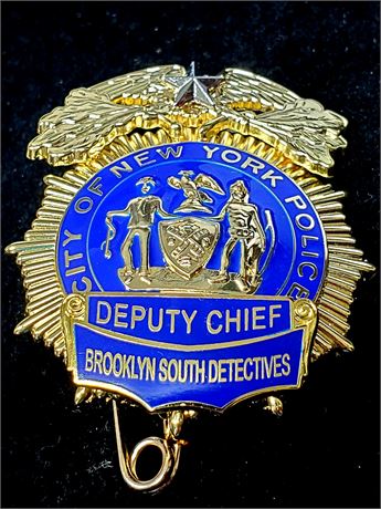 New York NYPD Deputy Chief Brooklyn South Detectives