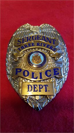 Three rivers police sergeant Michigan