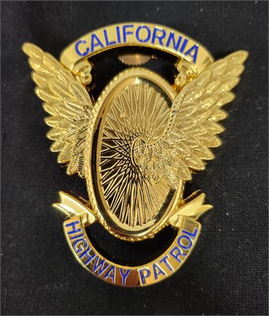 California Highway Patrol Cap Piece - CHP