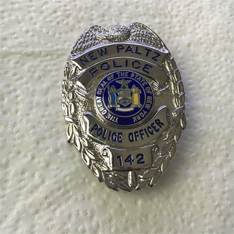 New Paltz New York Police Officer NO SHIPPING TO NY UNLESS YOU ARE A LEO