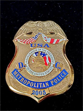 DC Metropolitan Police 2005 Presidential Inauguration #1558