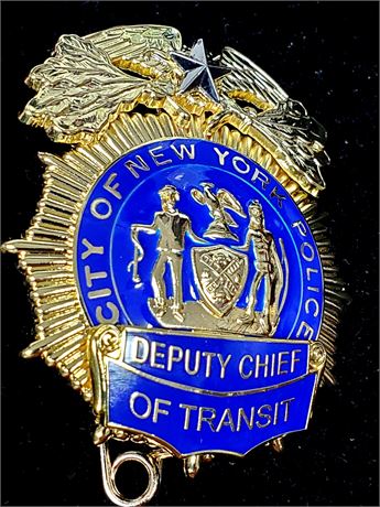 New York NYPD Deputy Chief of Transit
