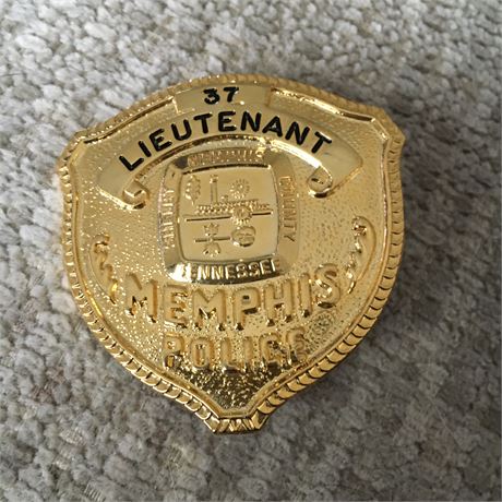 Memphis Tennessee Police Lieutenant Badge