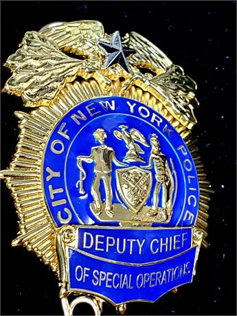 New York NYPD Deputy Chief of Special Operations