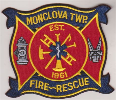 Monclova TWP. OHIO Fire Rescue patch