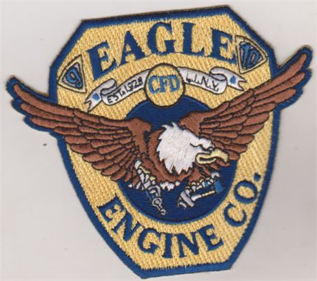 Copiague LINY Fire Department's Eagle Engine Company 10 Patch