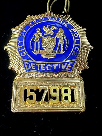 New York NYPD Detective Alexandra Eames # 5798