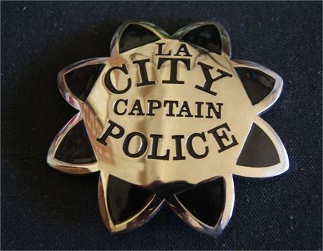 Los Angeles Police, Prototype badge. similar to the 150 anniversary badge