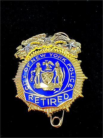 New York NYPD Ranking Officer Retired