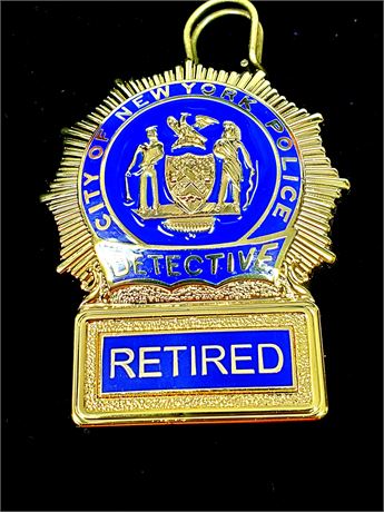 New York NYPD Detective Retired