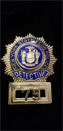 New York State Econ Police Detective Shield