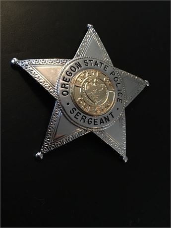 Oregon State Police Trooper Sergeant