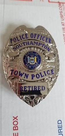 Southampton New York Police Department Police Officer shield