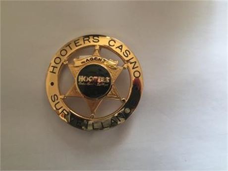 Hooters Casino, Las Vegas, Nevada security badge