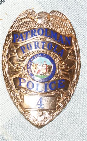 Portola Patrolman Badge