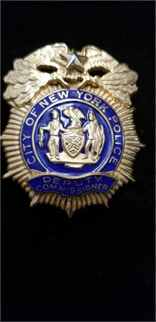 New York City Police Department Deputy Commissioner Shield